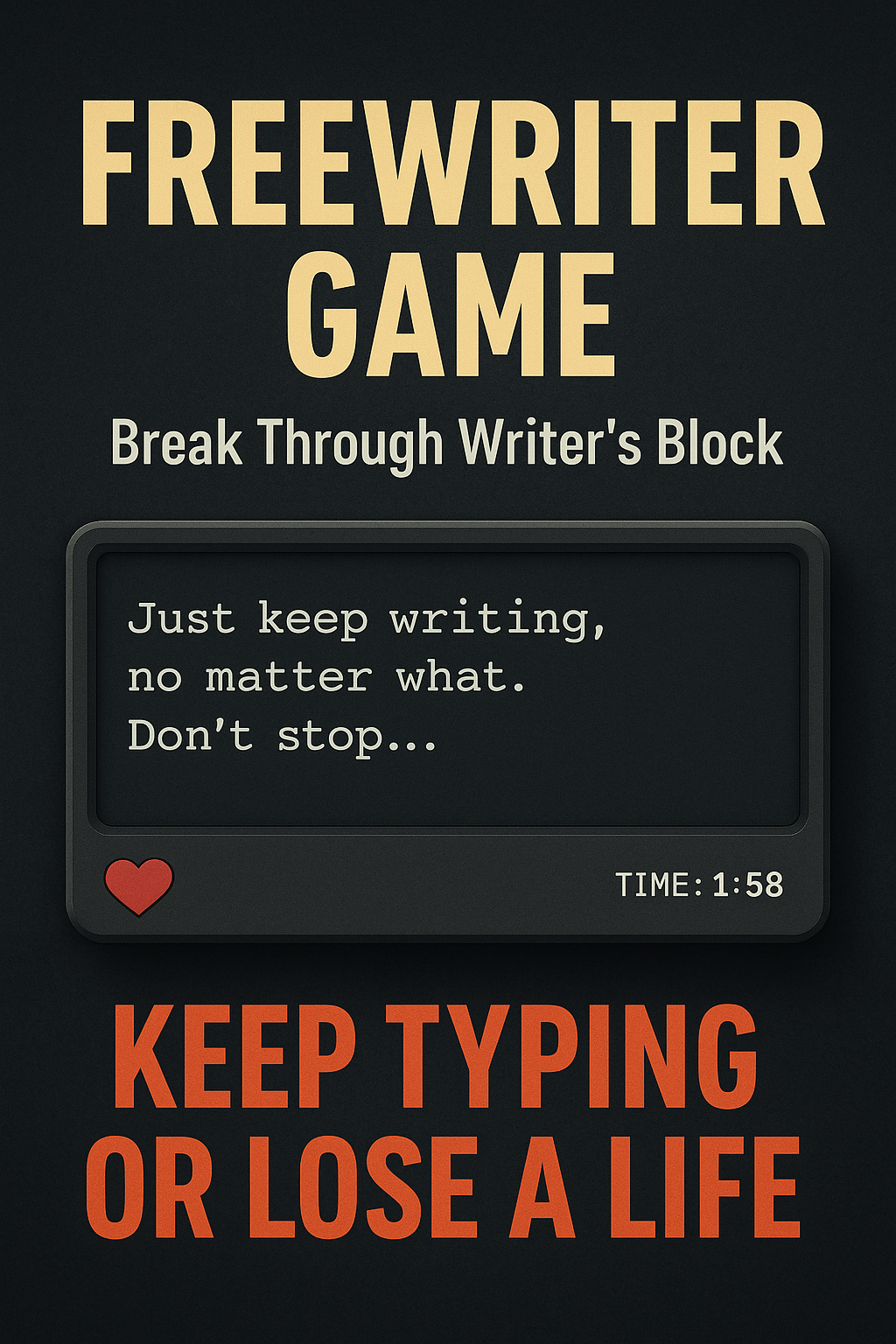 Freewriter Game
